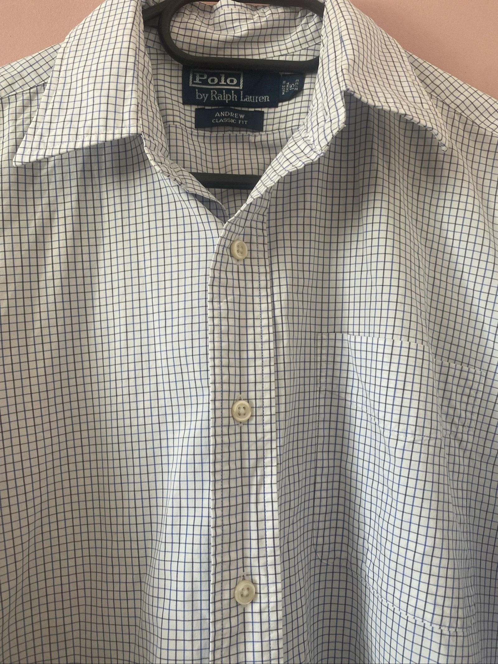 Chemise Ralph Lauren à carreaux  Taille M